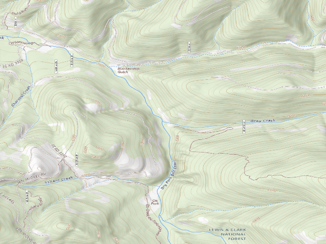 USGS topographic map of Oti Park - 1
