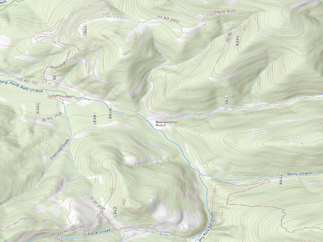 USGS topographic map of Oti Park - 4