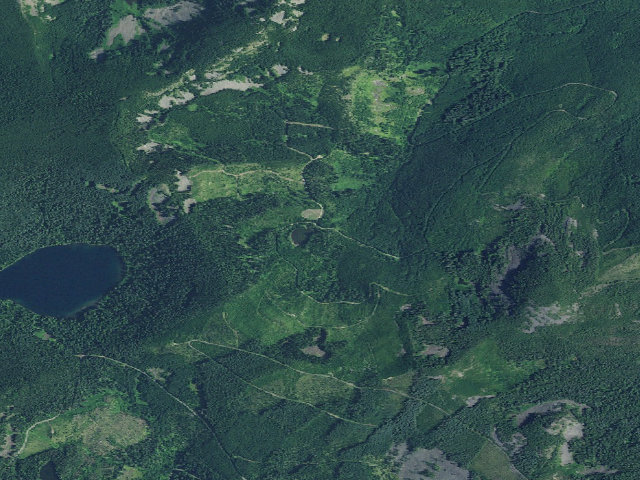 Aerial image of Ottertail Lake