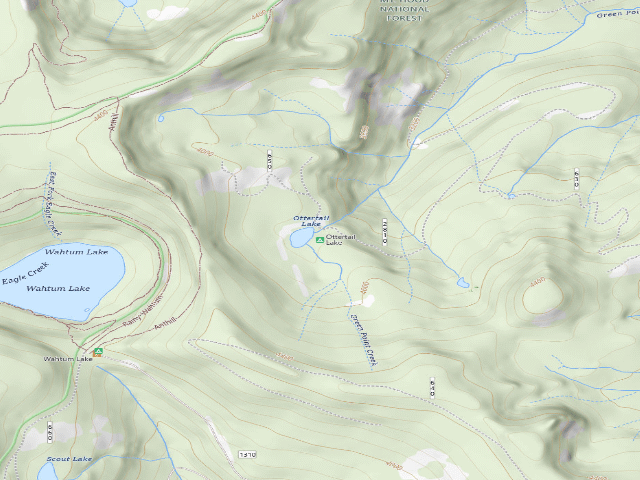 USGS topographic map of Ottertail Lake