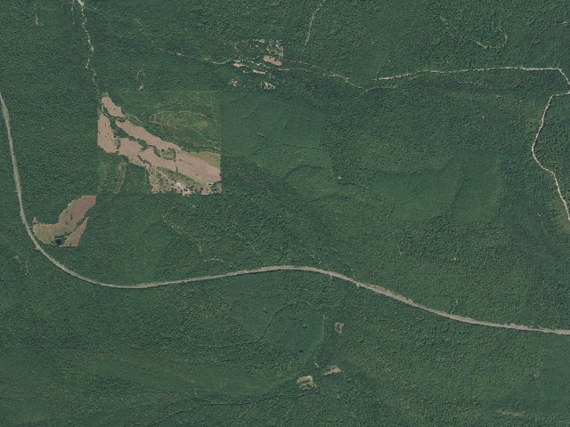 Aerial image of Ouachita WMA (Le Flore Unit) primitive camp #2