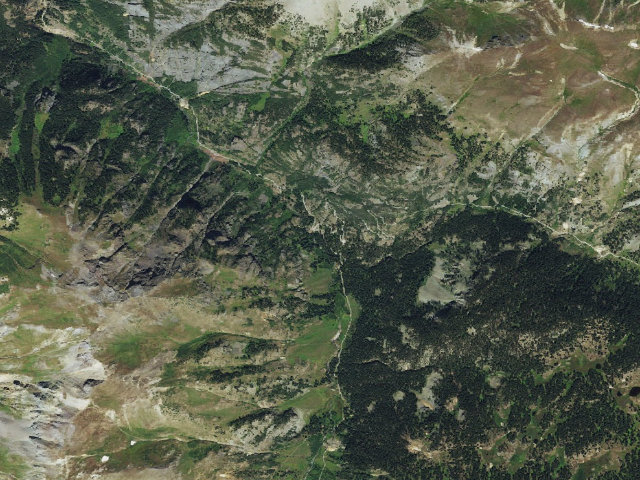 Aerial image of Ouray County