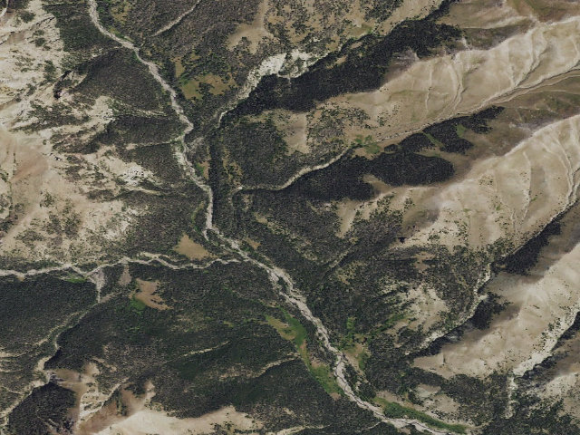 Aerial image of Owl Creek Wsa