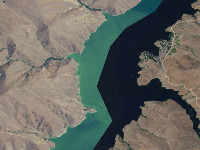 Aerial image of Oxbow/Brownlee