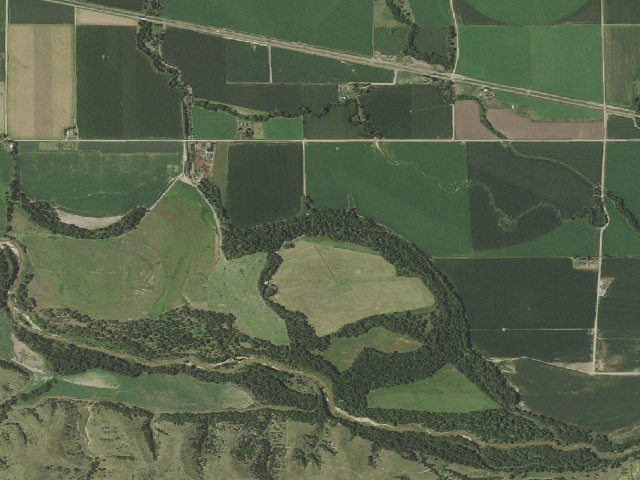 Aerial image of Oxford WMA