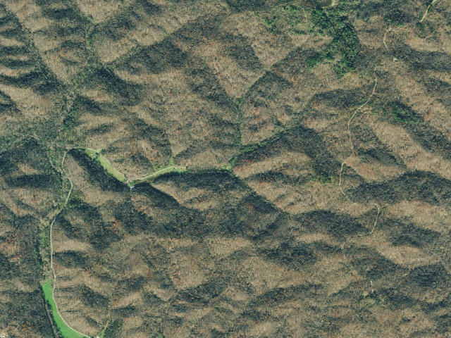 Aerial image of Paddle Creek Horse Camp