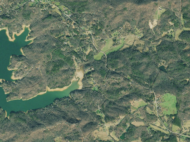 Aerial image of Padena Dispersed Area
