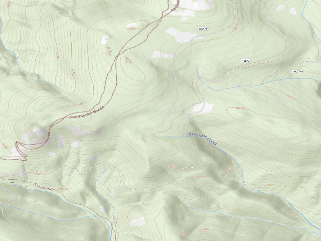 USGS topographic map of Page Gulch-010