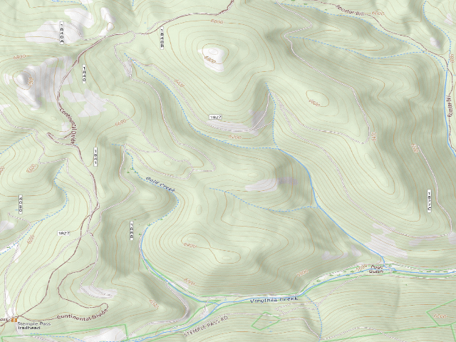 USGS topographic map of Page Gulch 04
