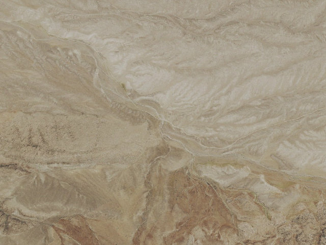 Aerial image of Pahroc Wash Trailhead