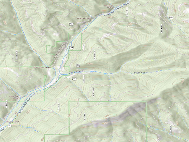 USGS topographic map of Pal1433Rd-001