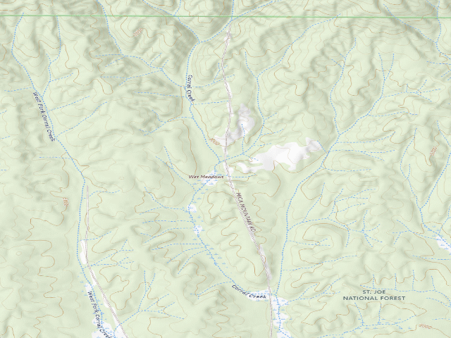 USGS topographic map of Pal1927Rd_01
