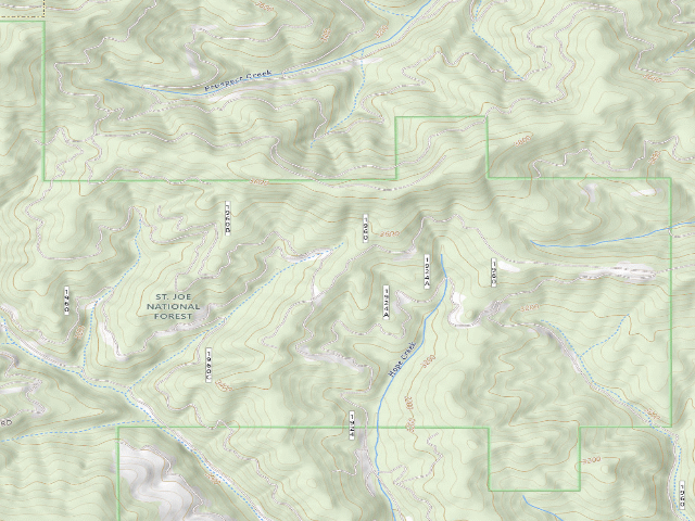 USGS topographic map of Pal1960Rd_01