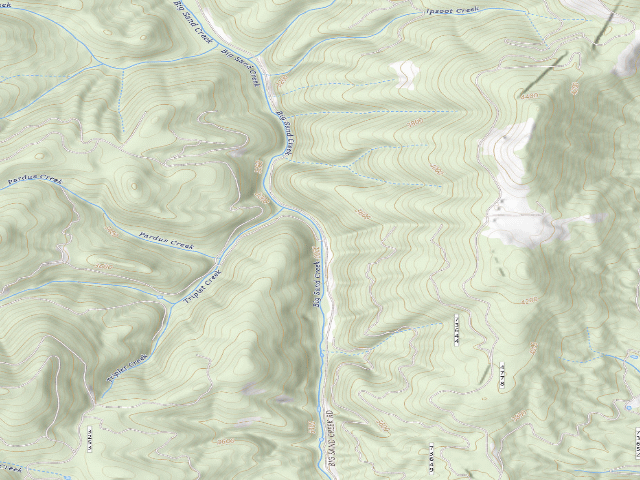 USGS topographic map of Pal3299Rd-001