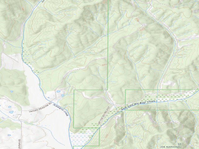 USGS topographic map of Pal3347Brd_01