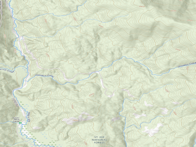 USGS topographic map of Pal3801Rd-002
