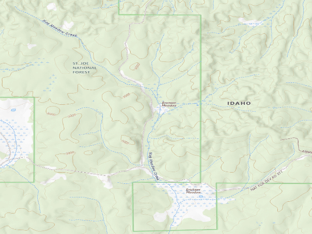 USGS topographic map of Pal3815Rd_02A