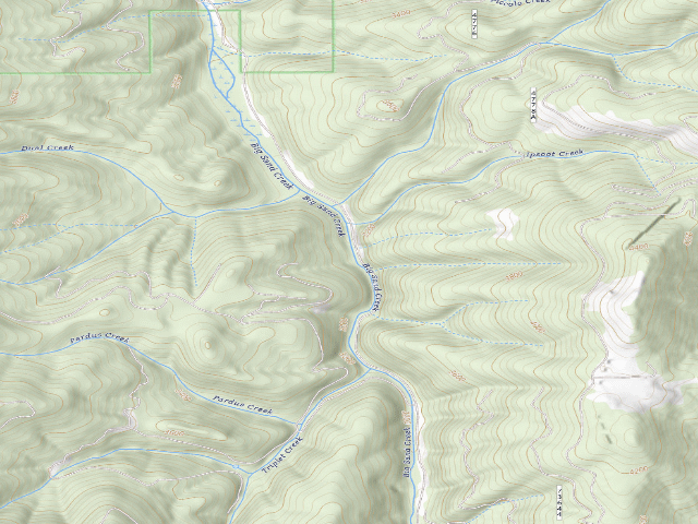 USGS topographic map of Pal381Crd-001