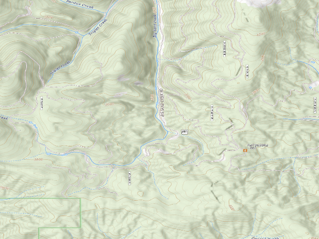 USGS topographic map of Pal381Rd-001