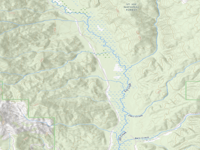 USGS topographic map of Pal382Rd-006A-Cp