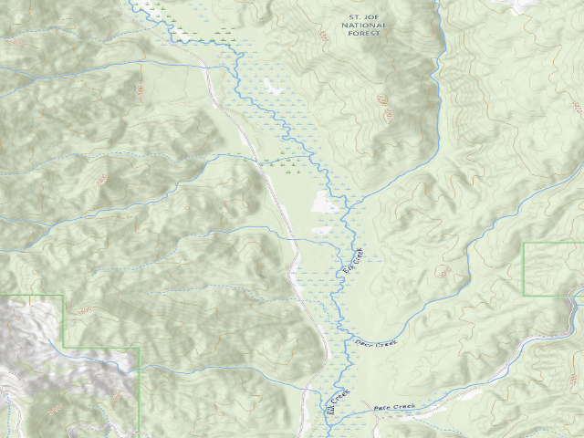 USGS topographic map of Pal382Rd-007B-Cp