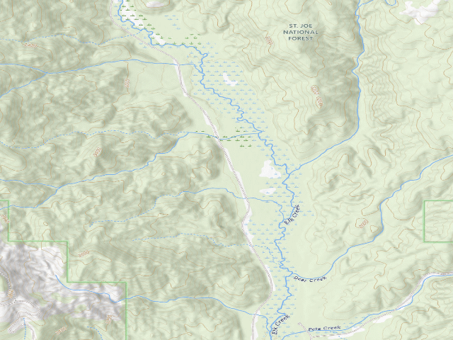 USGS topographic map of Pal382Rd-008B-Cp