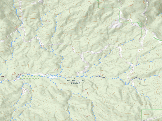 USGS topographic map of Pal382Rd-029