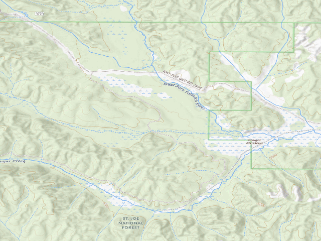 USGS topographic map of Pal4700Rd_02