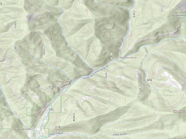 USGS topographic map of Pal767Rd-003