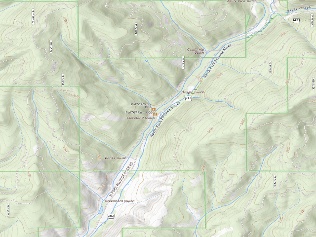 USGS topographic map of Pal767Rd-008