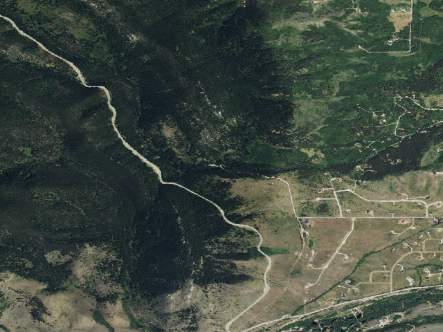 Aerial image of Palisades