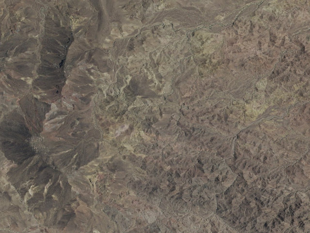 Aerial image of Palo Verde Mountains Wilderness