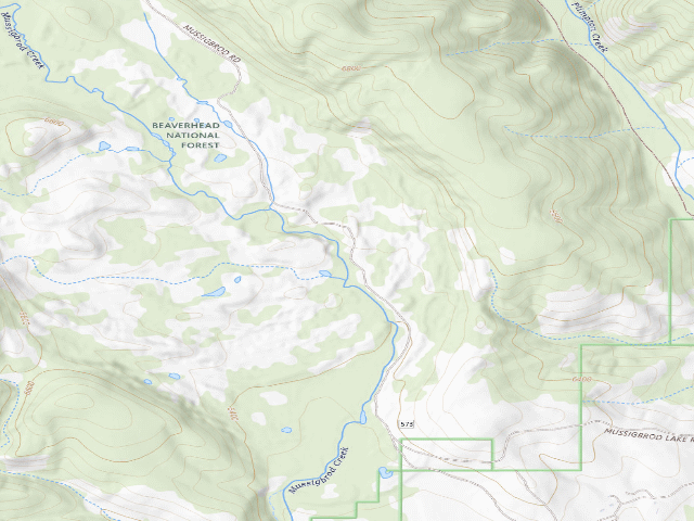 USGS topographic map of Paper Towel
