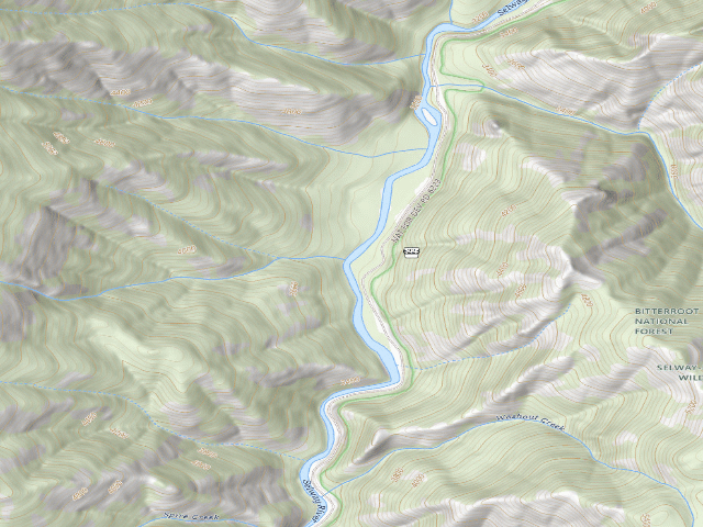 USGS topographic map of Paradise