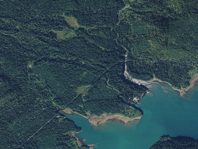 Aerial image of Park Creek Dispersed