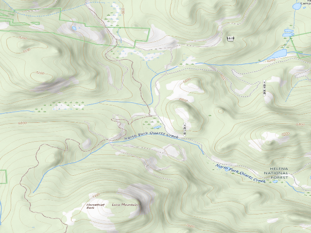 USGS topographic map of Park Lake Rd 1878 002