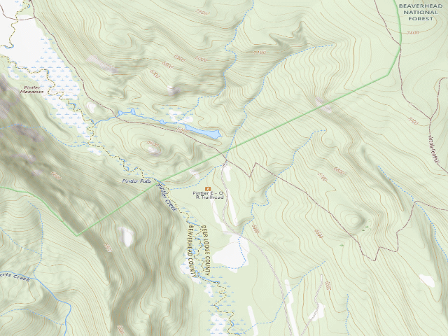 USGS topographic map of Parking