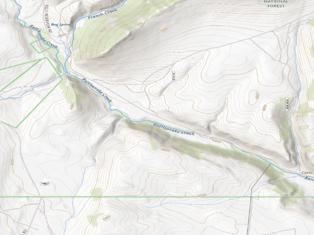 USGS topographic map of Party Spot