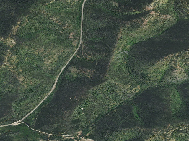 Aerial image of Pass Crk-Rd 4083-005