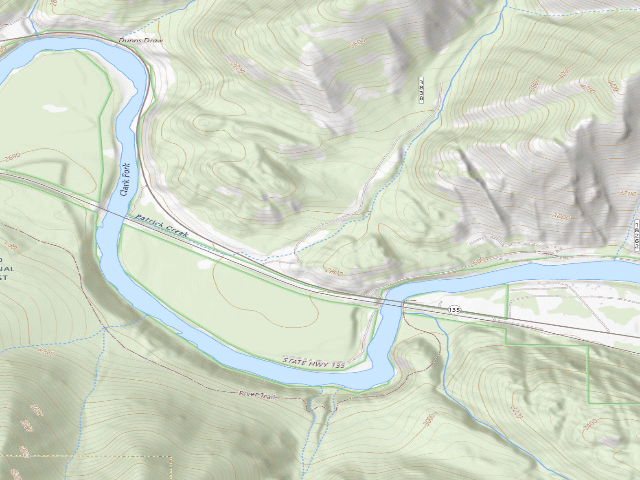 USGS topographic map of Patrickaccess-002