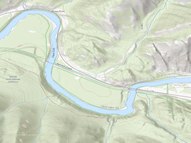 USGS topographic map of Patrickaccess-004