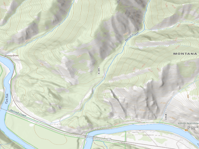 USGS topographic map of Patrickaccess-006