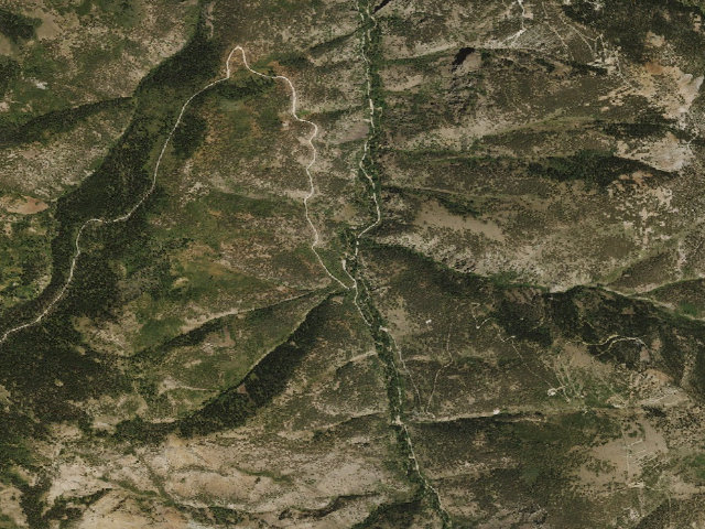 Aerial image of Pavlak Campground