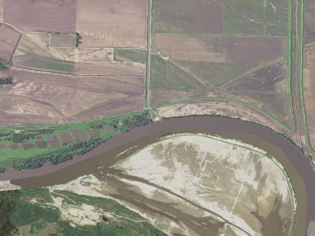Aerial image of Payne Landing Access