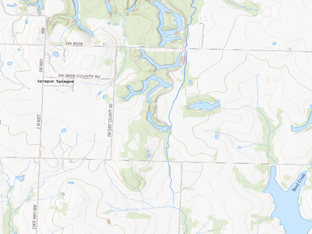 USGS topographic map of Peabody Conservation Area