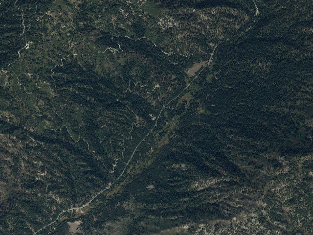 Aerial image of Peace Valley Group Campground
