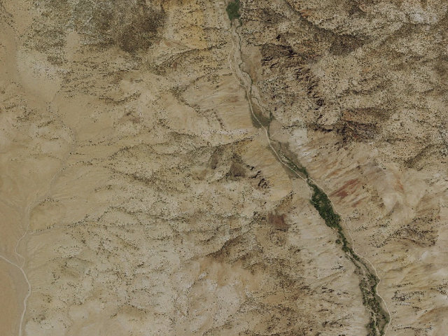 Aerial image of Peavine Creek Campground
