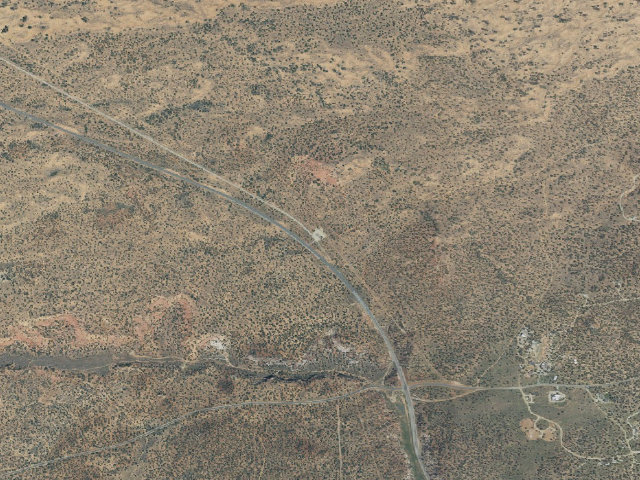 Aerial image of Peek-A-Boo Staging Area
