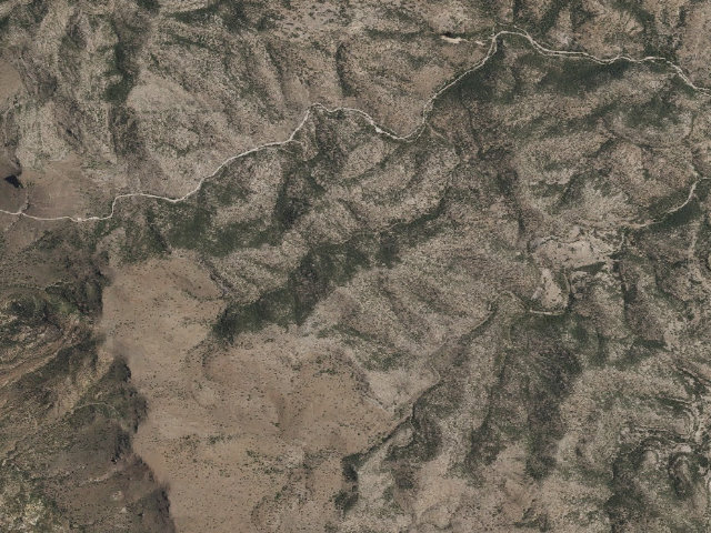 Aerial image of Peloncillo Mountains Dispersed Camping
