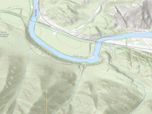 USGS topographic map of Peninsula -010